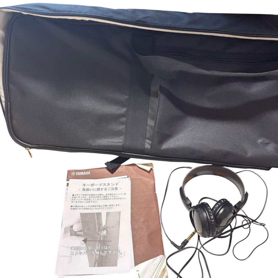 美品YAMAHA MX61 シンセサイザー ホワイト スタンド フットペダル 等