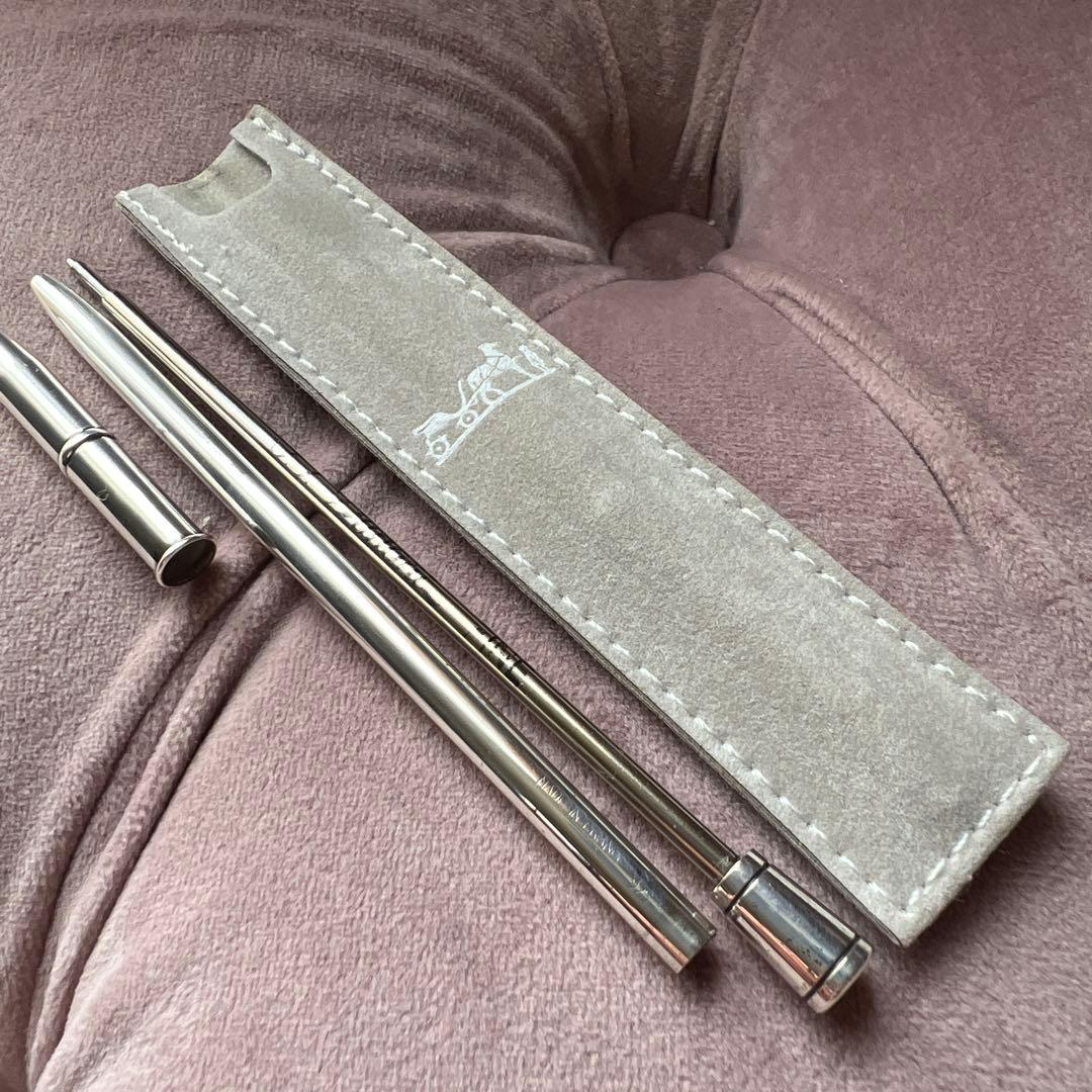 ケース付き　エルメス HERMES スターリングシルバー925 ボールペン