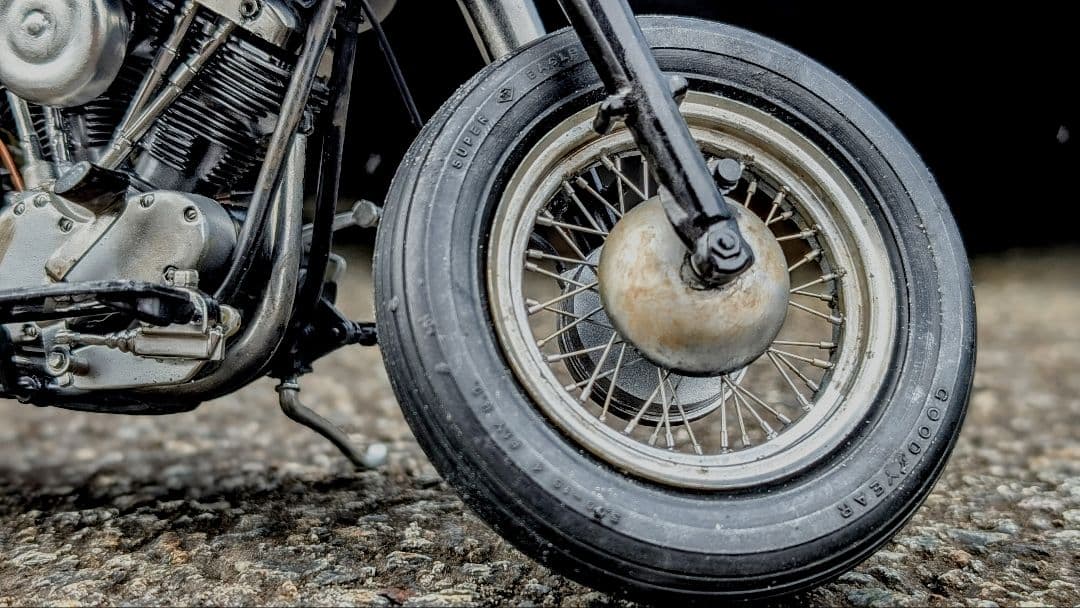 1969 HARLEY-DAVIDSON FLH 1/8 完成品