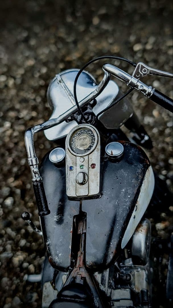 1969 HARLEY-DAVIDSON FLH 1/8 完成品