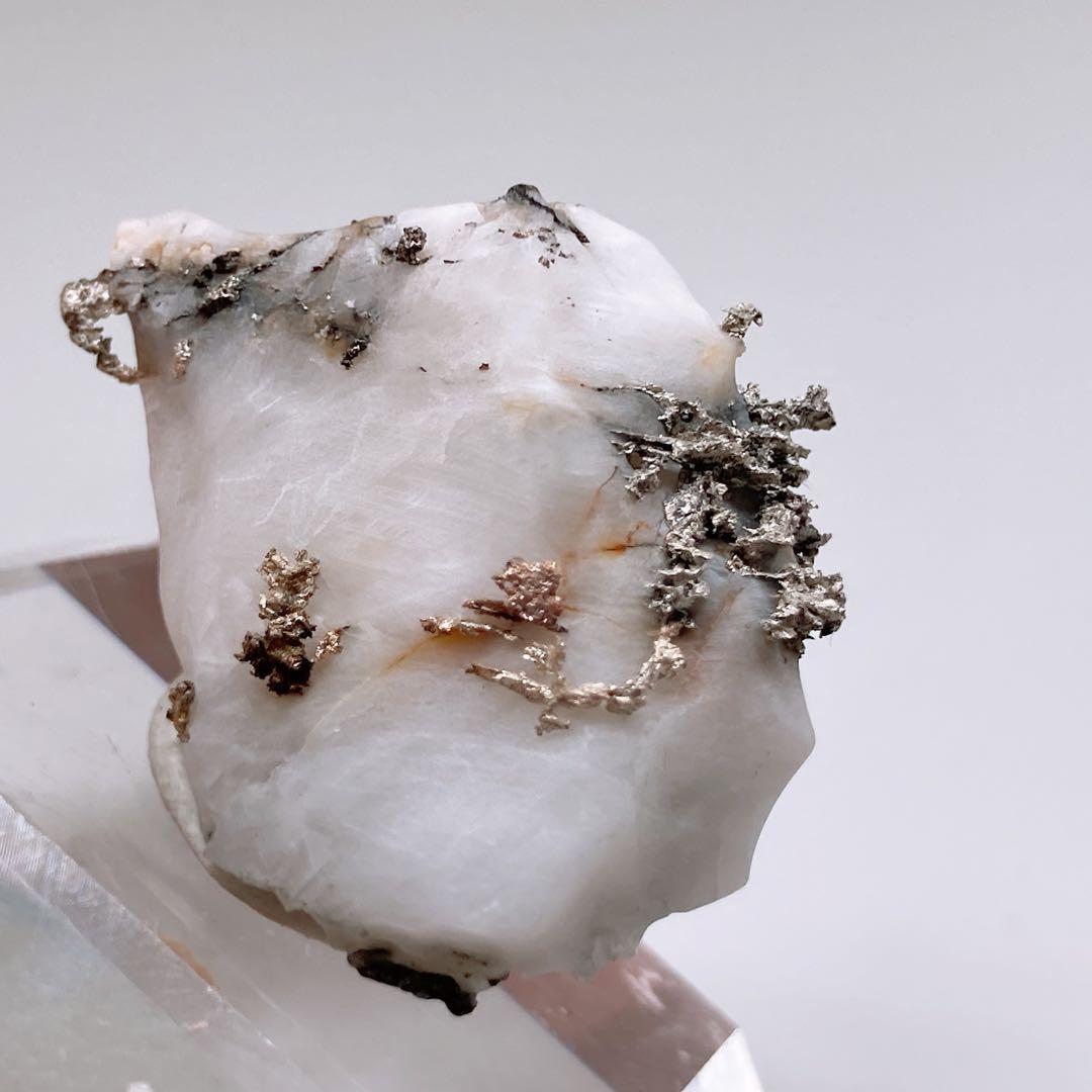 H*o様 自然銀　シルバー　原石　鉱物標本　300