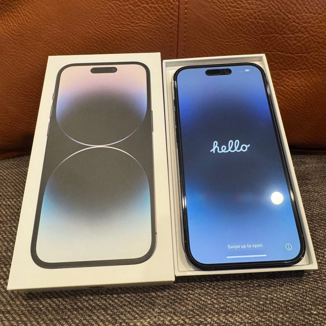 【美品】iPhone 14 Pro 128GB 本体　スペースブラック