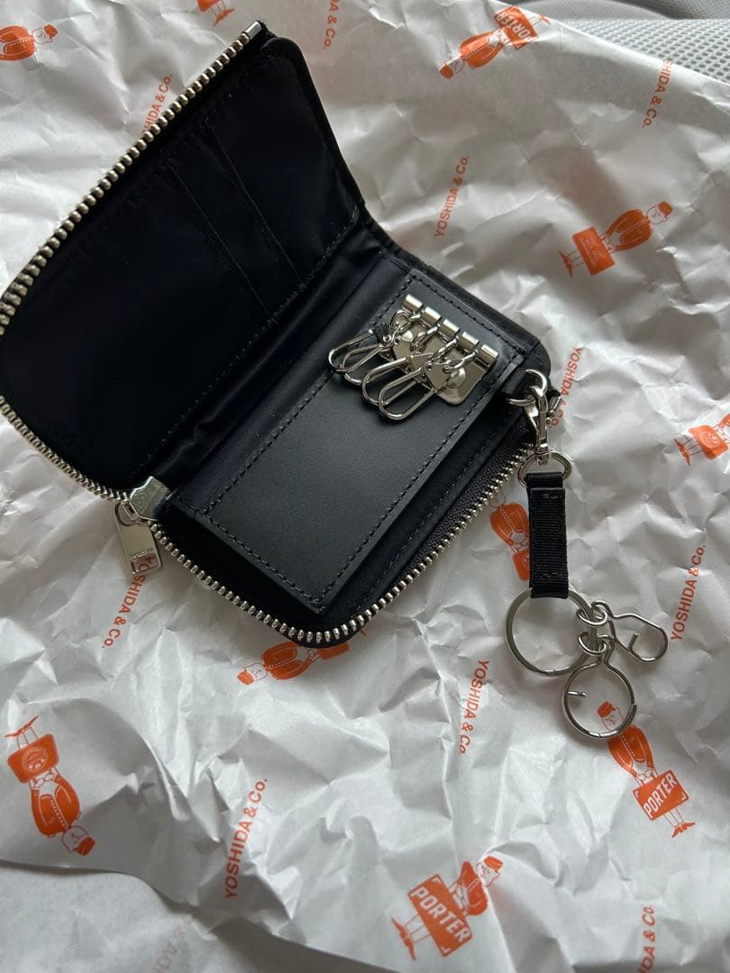 PORTER KEY CASE ブラック