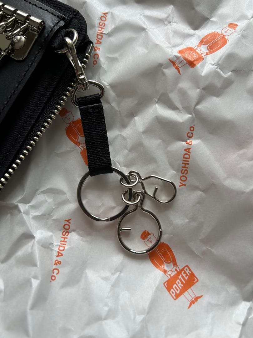 PORTER KEY CASE ブラック