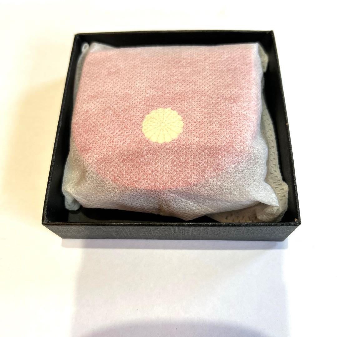 【皇居限定】赤　馬蹄型小銭入 ケース　財布