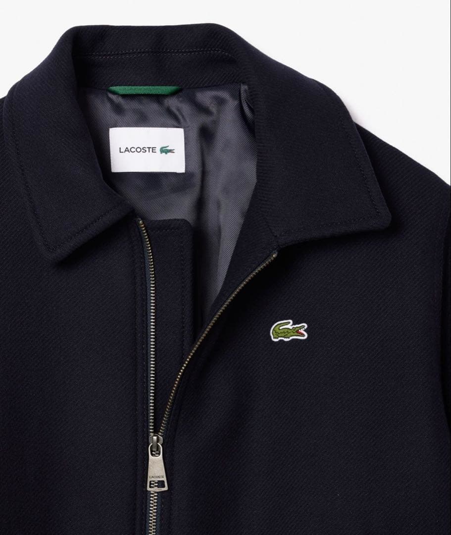 新品LACOSTE中綿 ウールジャケット サイズ48