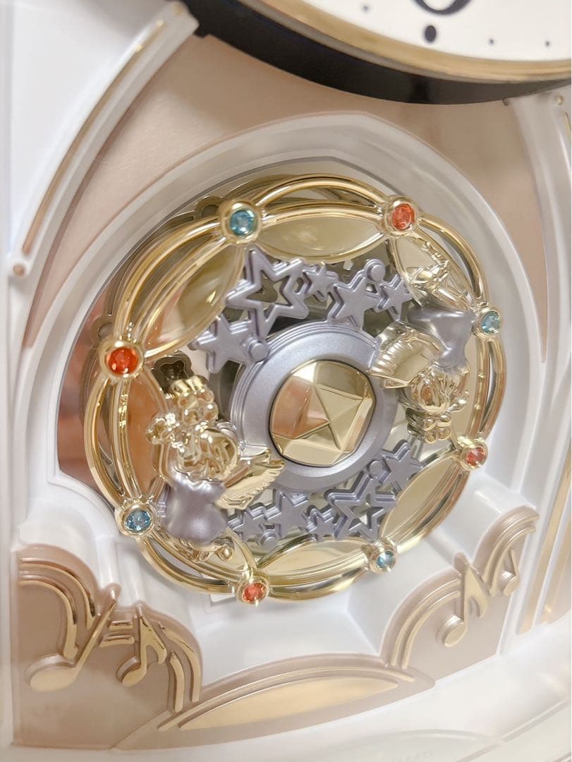 Small World 高音質　からくり時計 電波時計　キラキラ