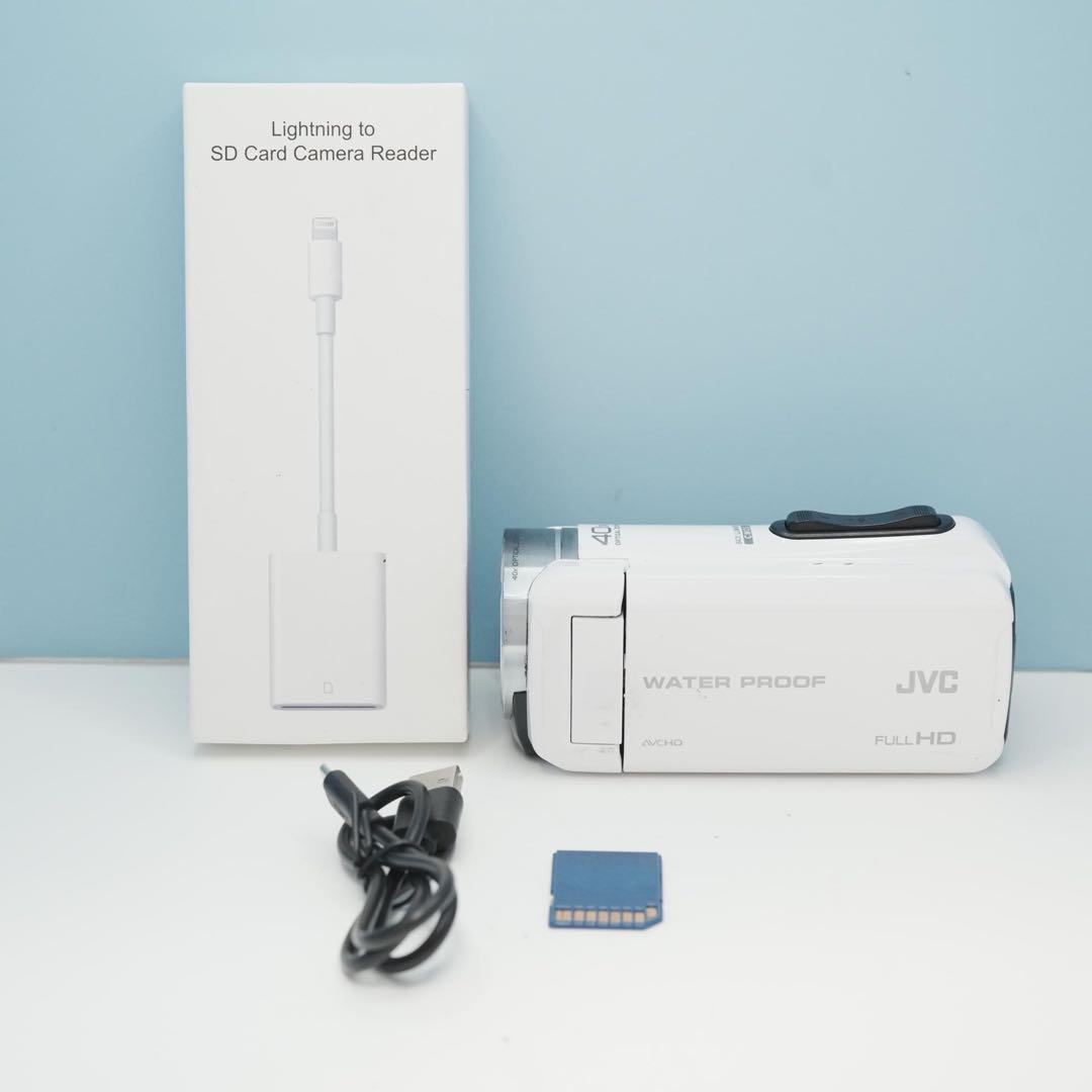 JVC GZ-B800-W ビデオカメラ a4959