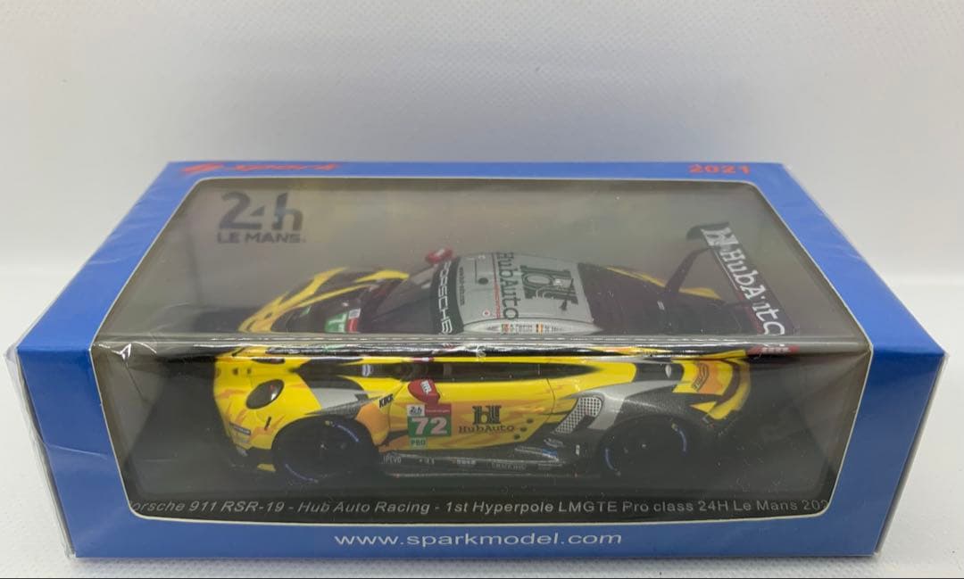 ミニカー 1/43 Porsche 911 RSR-19 HubAuto Racing