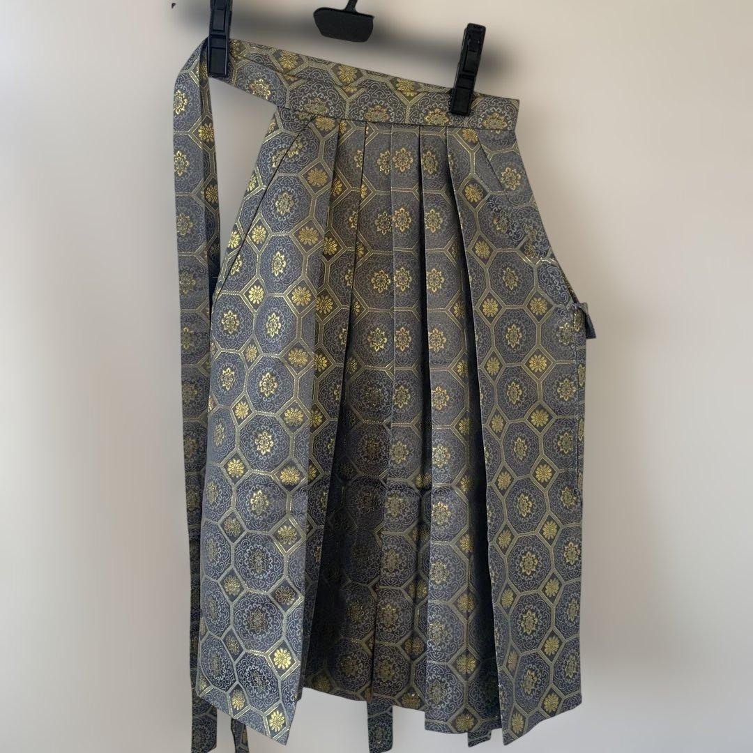 5歳　男の子 110〜120 七五三 着物 ブルー系 12点　フルセット