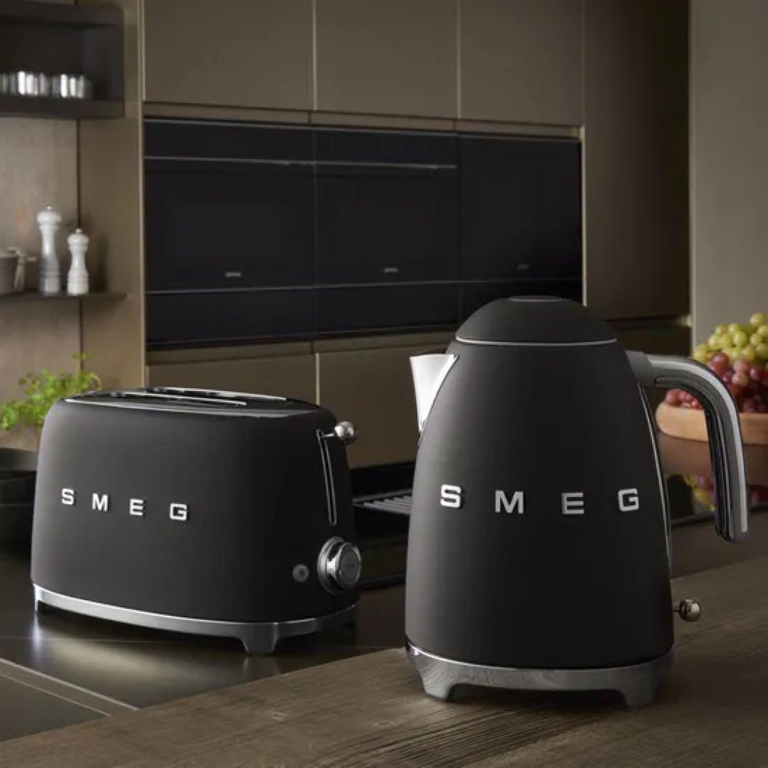 【新品未使用品】SMEG スメッグ ケトル(マットブラック