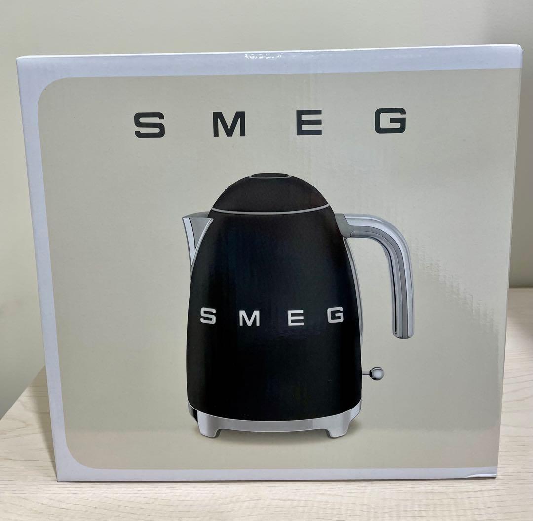 【新品未使用品】SMEG スメッグ ケトル(マットブラック