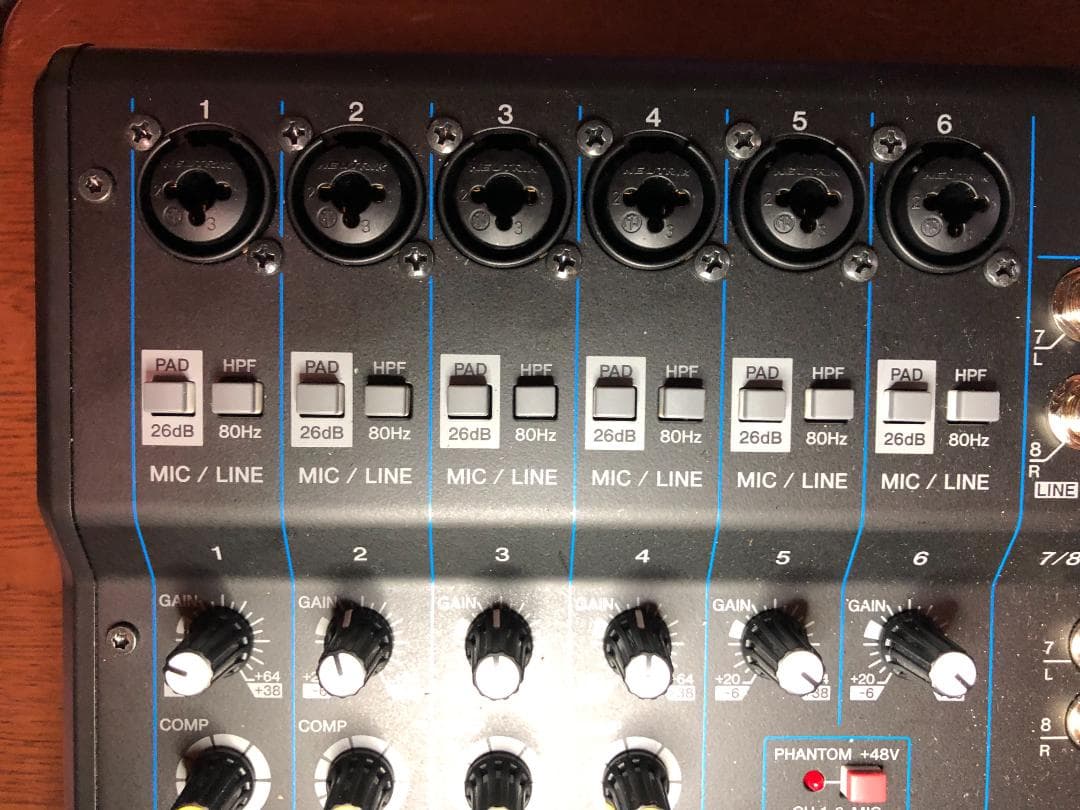 Yamaha MG12XUK アナログミキサー