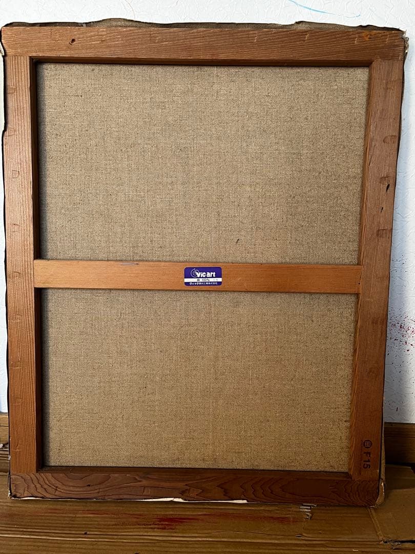 自作画　イラスト　キャンバス　油画　アクリル画