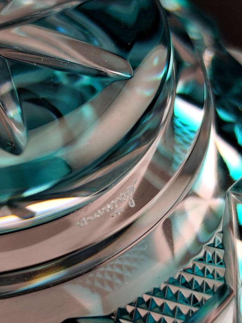 ☆美品☆薩摩切子 小付鉢（切子、江戸切子、薩摩切子）