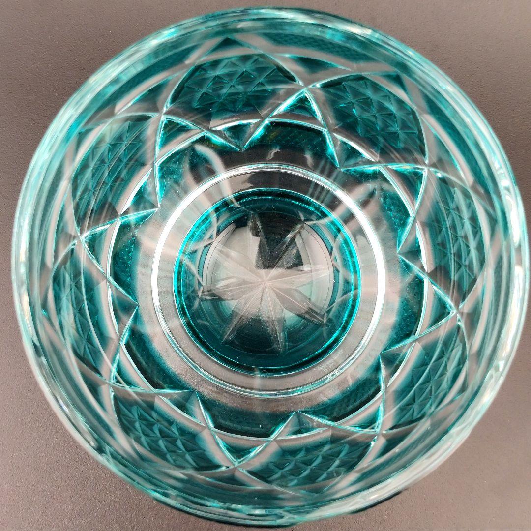 ☆美品☆薩摩切子 小付鉢（切子、江戸切子、薩摩切子）