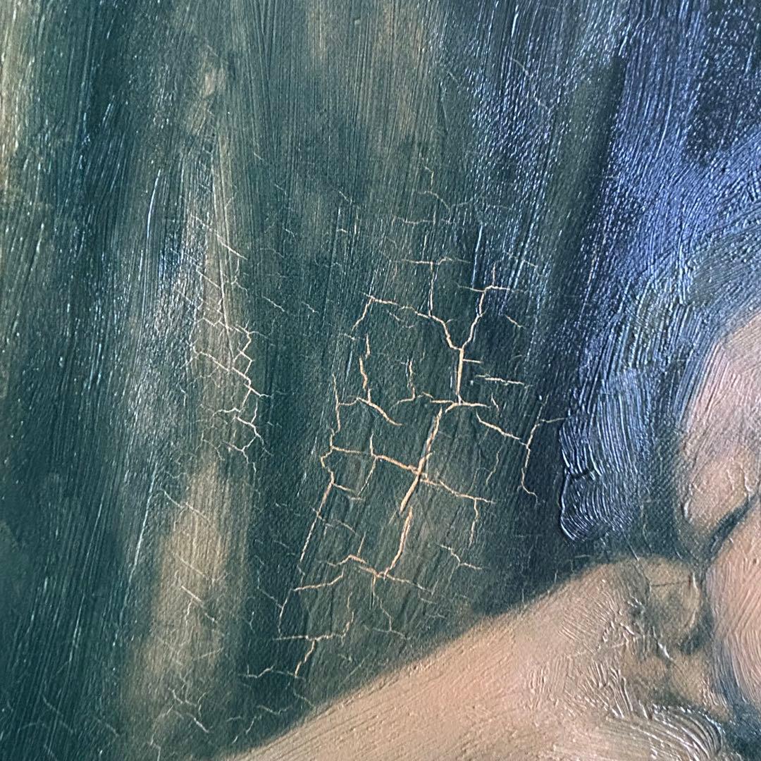 ピエール　オーギュスト・ルノワール 眠る裸婦 絵画 額縁