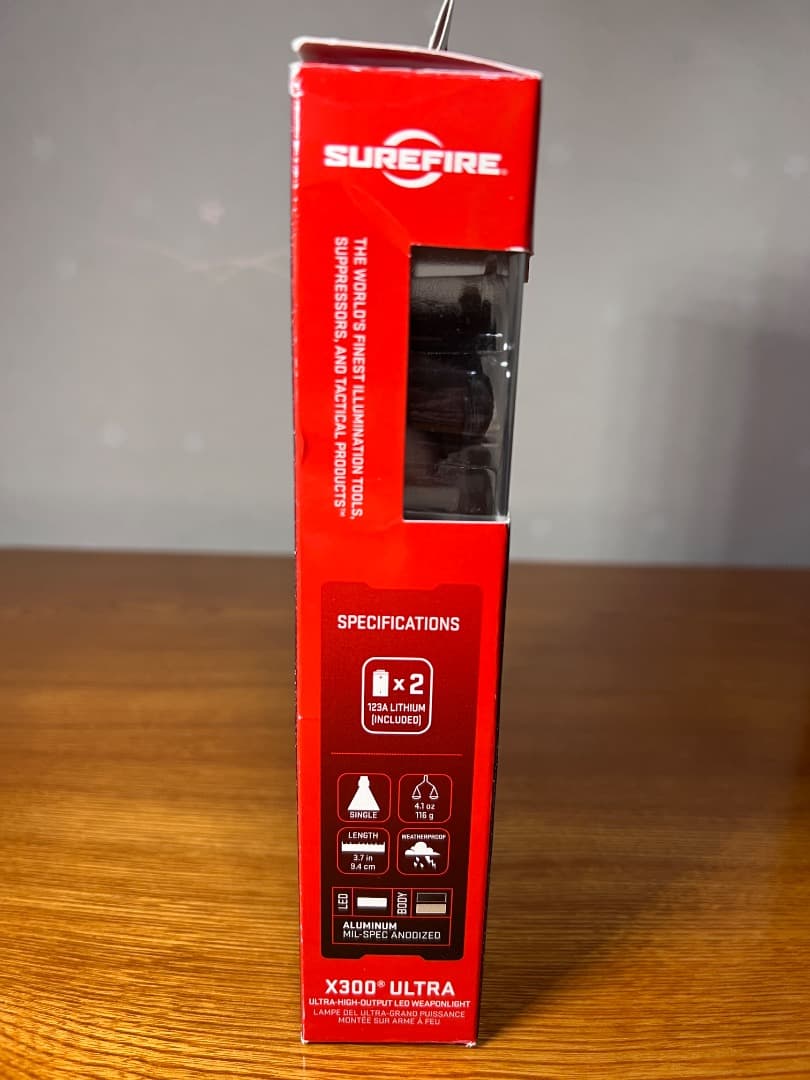 【実物】SUREFIRE X300 ULTRA LEDフラッシュライト