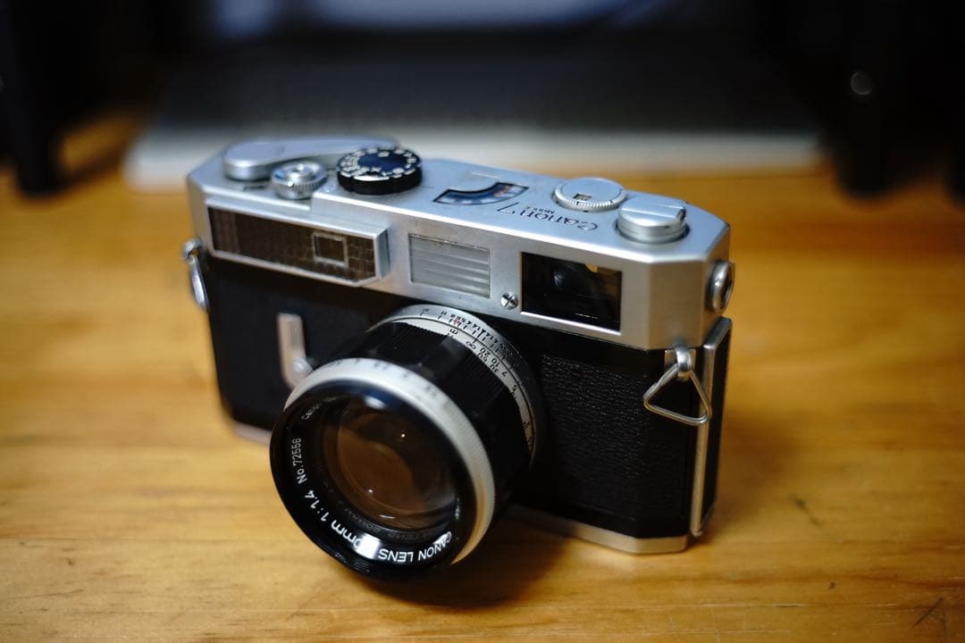 フィルムカメラ Canon MODEL7 + Canon Lens 50mm F1.4 L39
