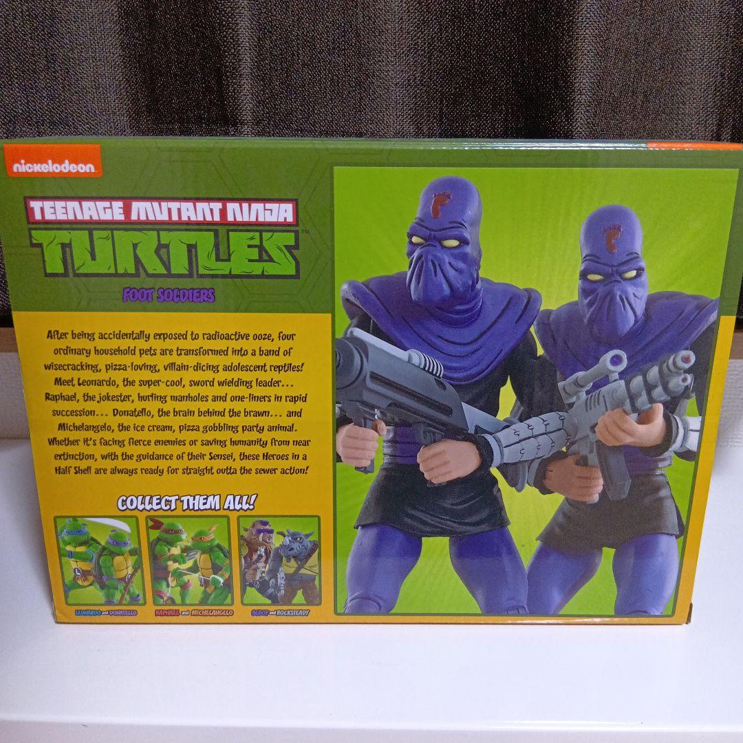 ネカ　ミュータントタートルズ フットソルジャー 2体セット　TMNT neca