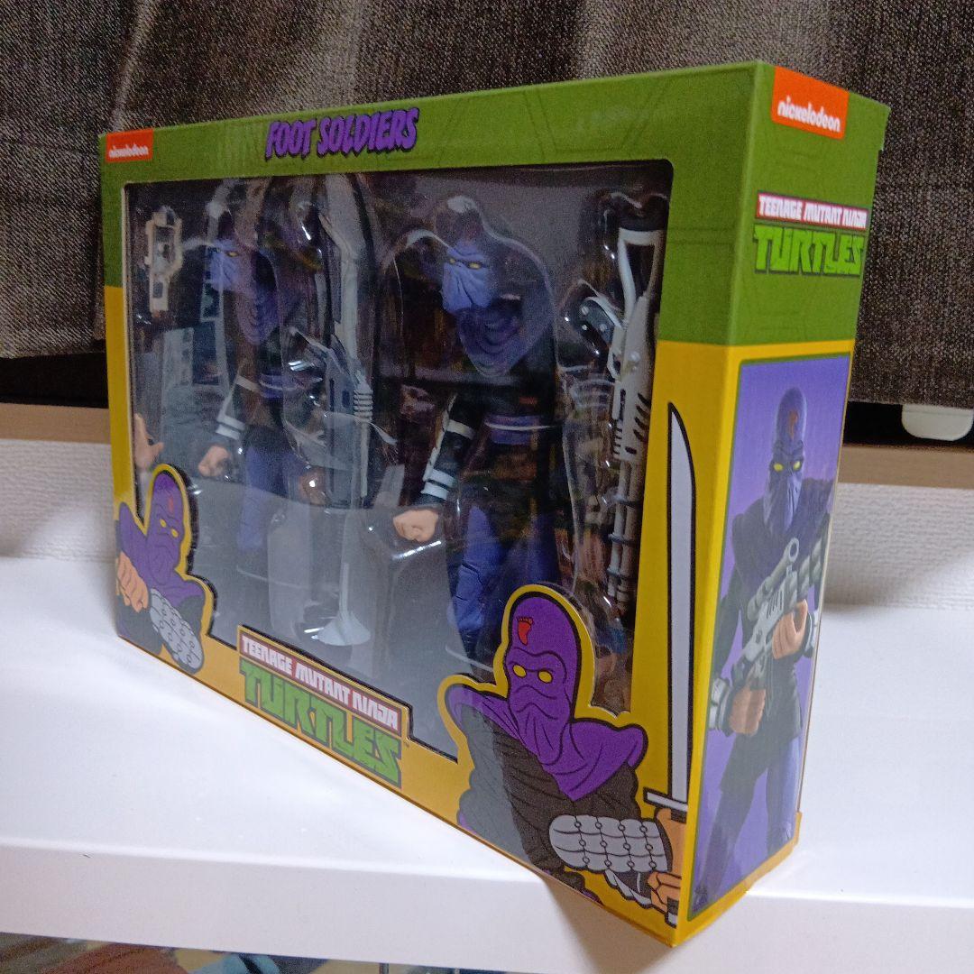 ネカ　ミュータントタートルズ フットソルジャー 2体セット　TMNT neca