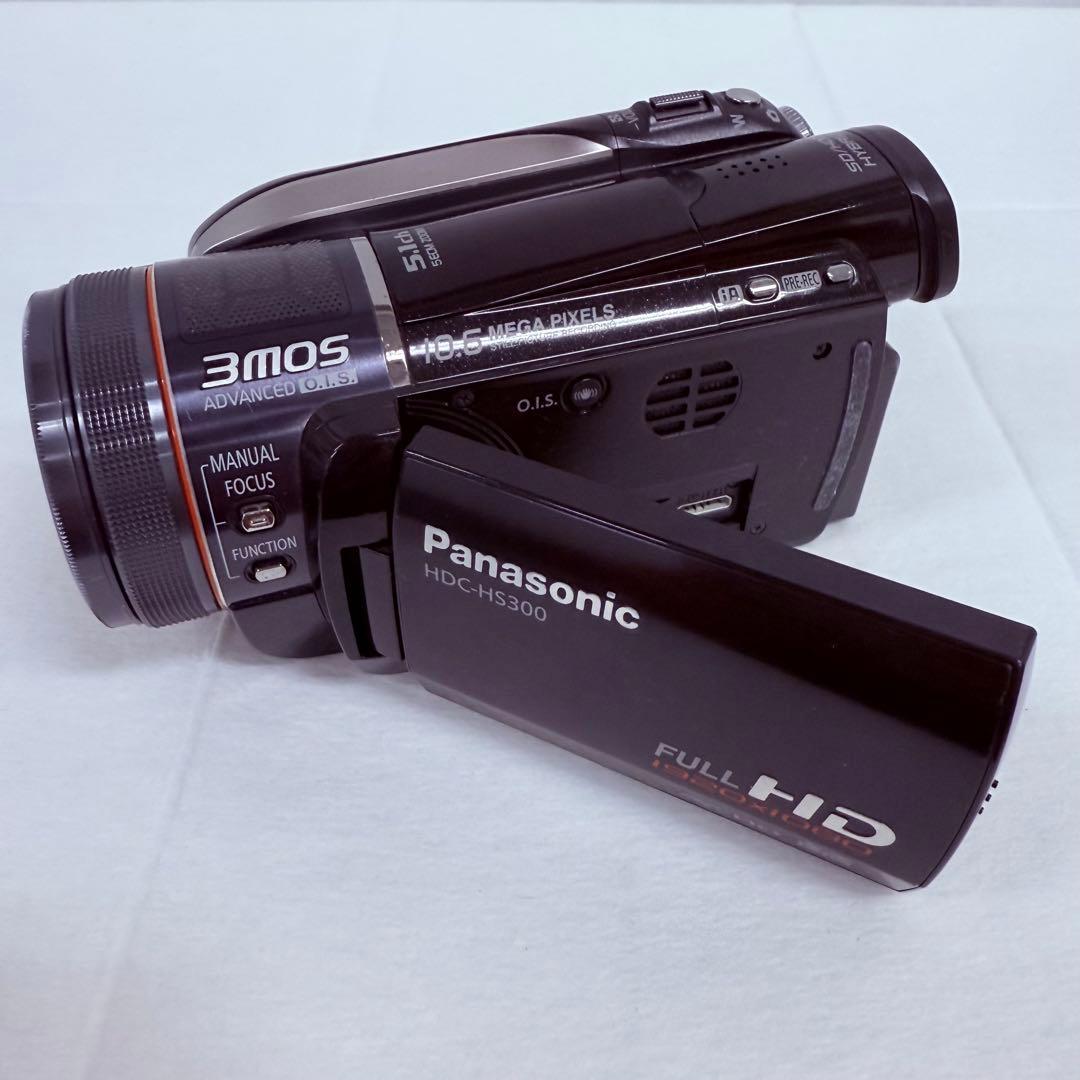 【美品】Panasonic デジタルハイビジョンカメラ HDC-HS300