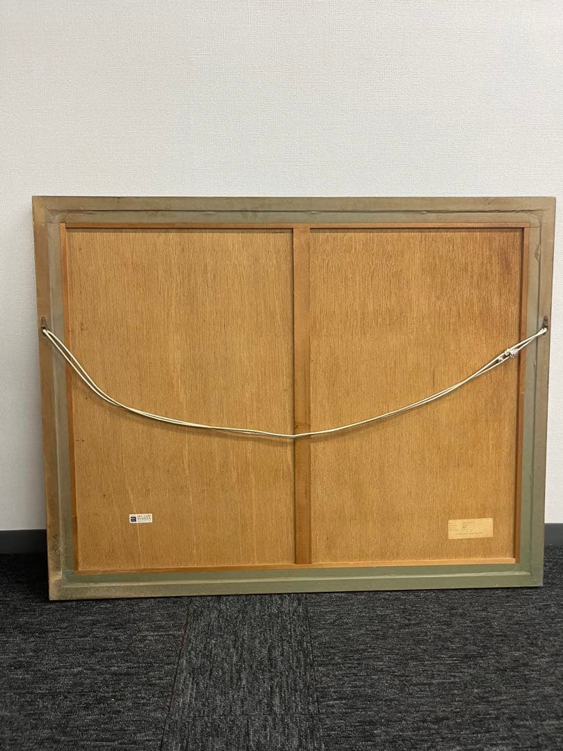 リトグラフ　モティ　乗馬　107/120 直筆サイン