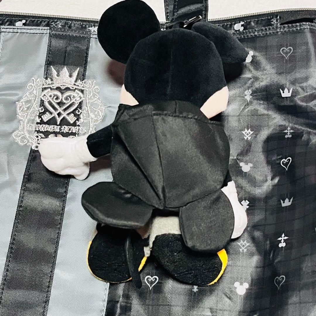 ディズニー　キングダムハーツ　トートバッグ　ソラ　王様ミッキー　ぬいぐるみ