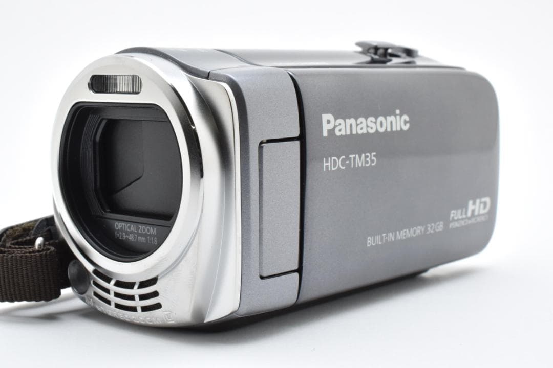 【極美品】PanasonicパナソニックビデオカメラHDC-TM35グレー249