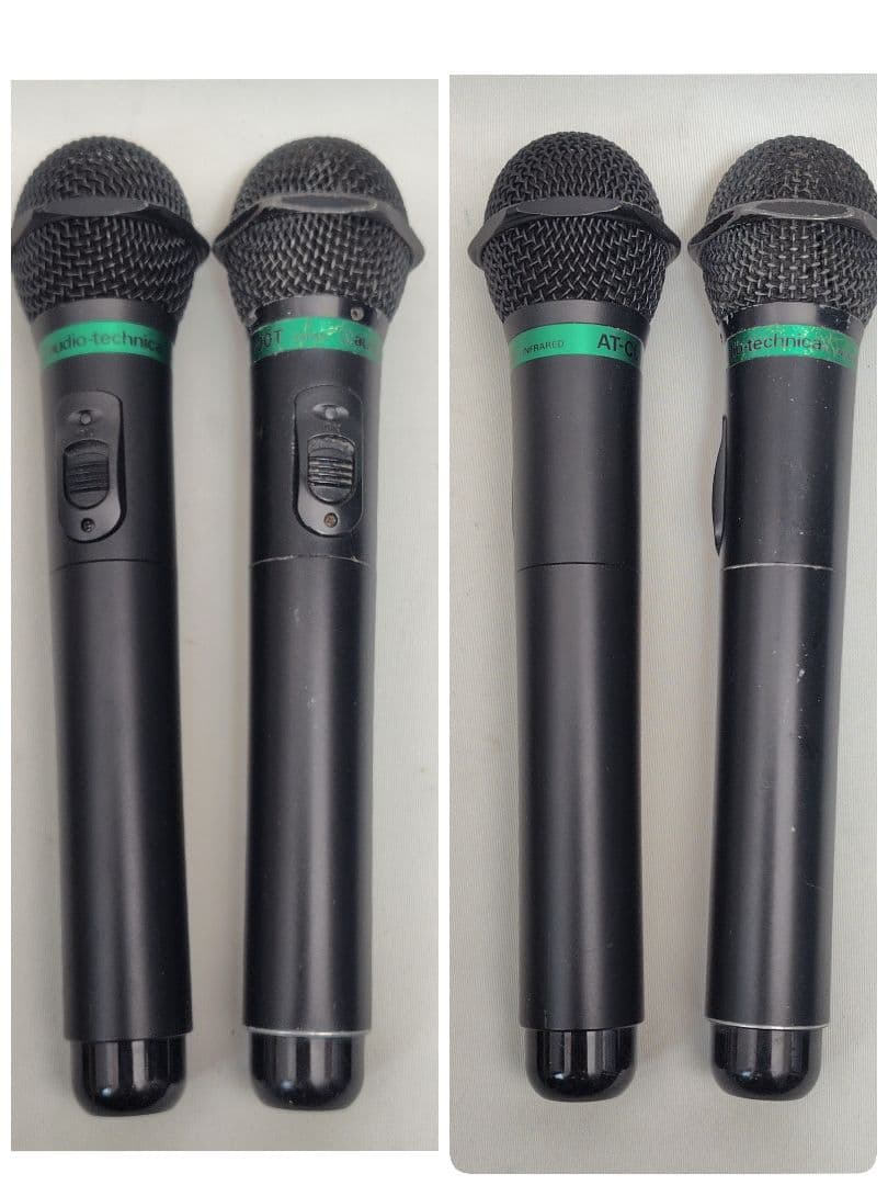 B040【ジャンク】カラオケ ワイヤレスマイク 6本セット レシーバー・充電器付