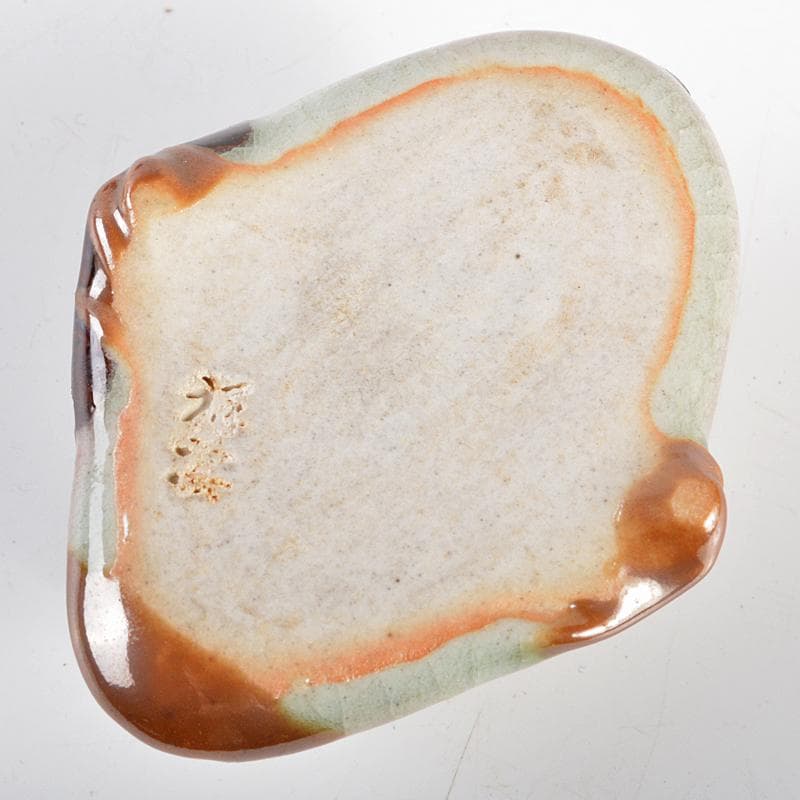 茶道具　祥雲造　仁清写　鳥香合　共箱　M　R5358