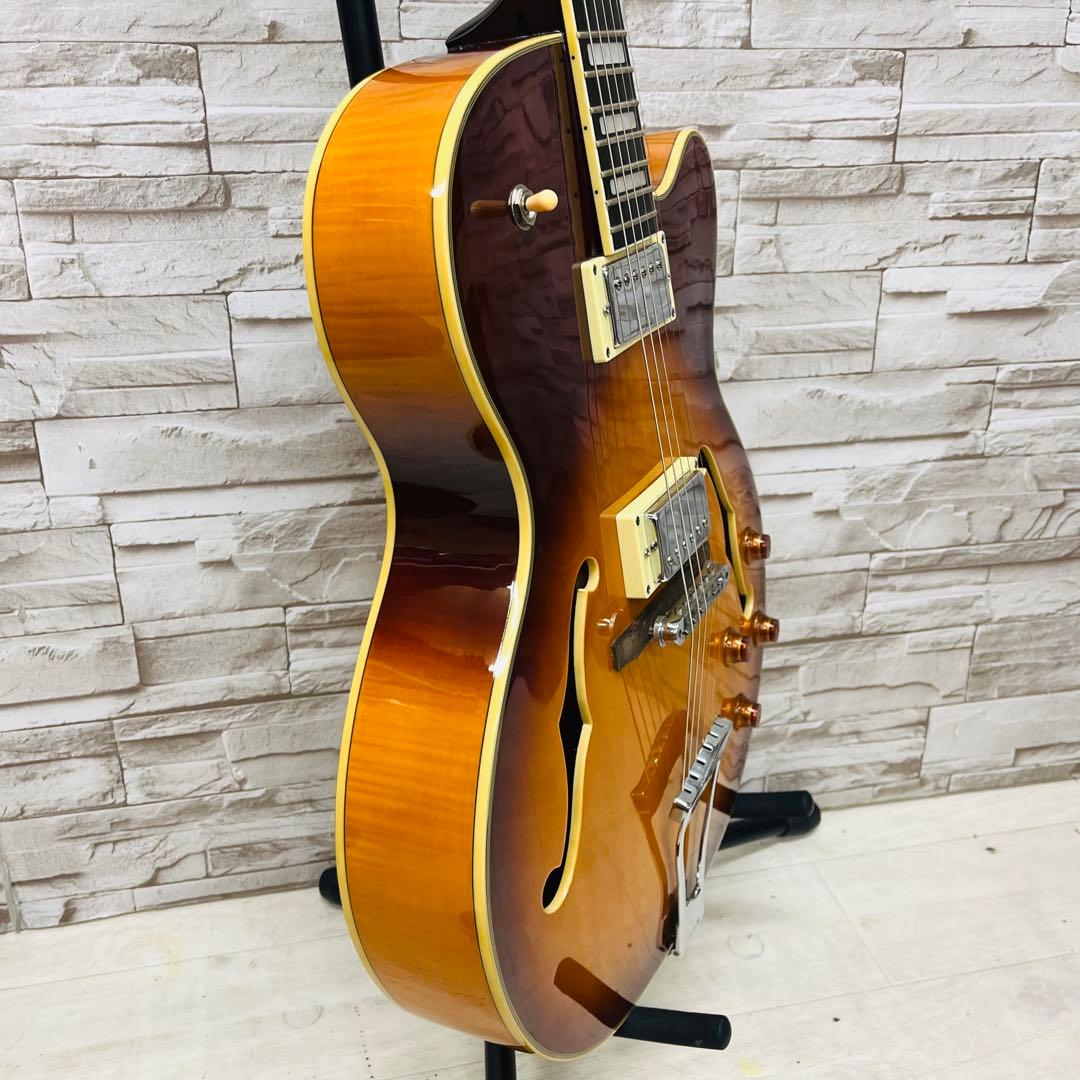 美品 Grote グロート フルホロウボディ エレキギター フルアコ