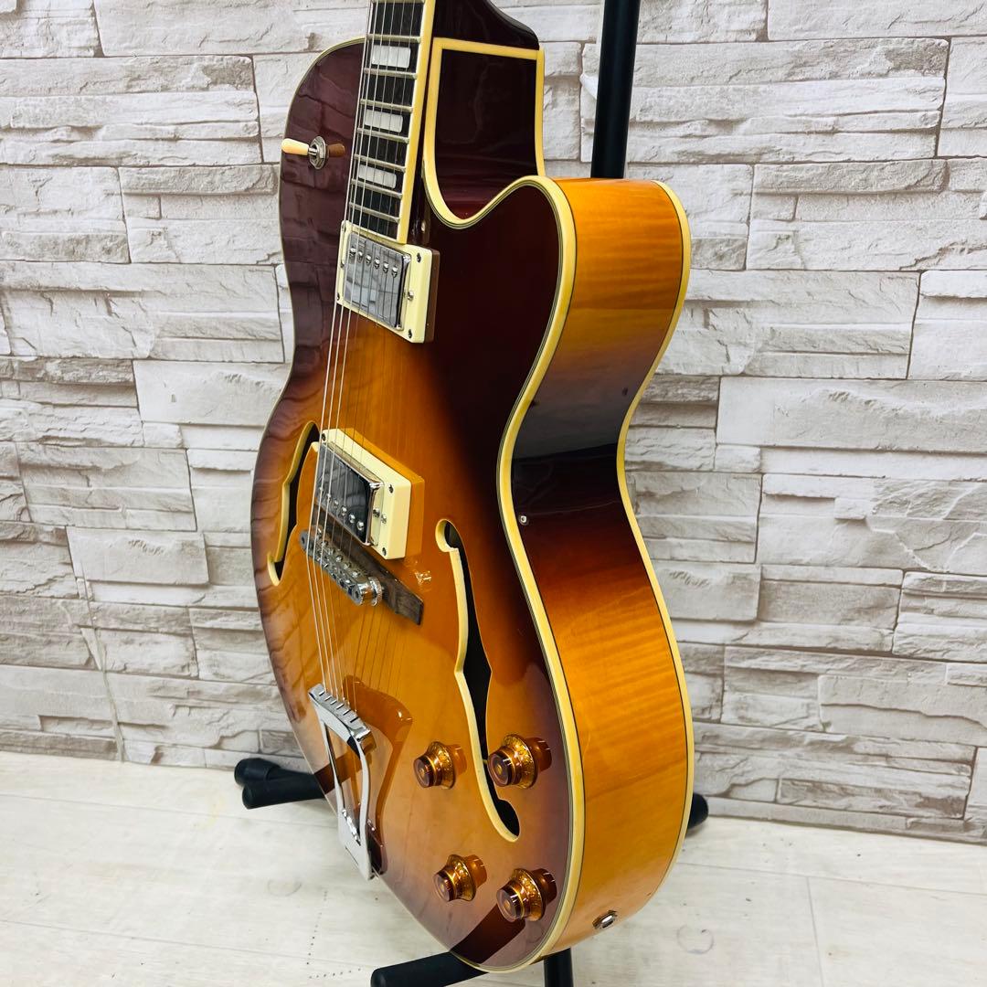 美品 Grote グロート フルホロウボディ エレキギター フルアコ