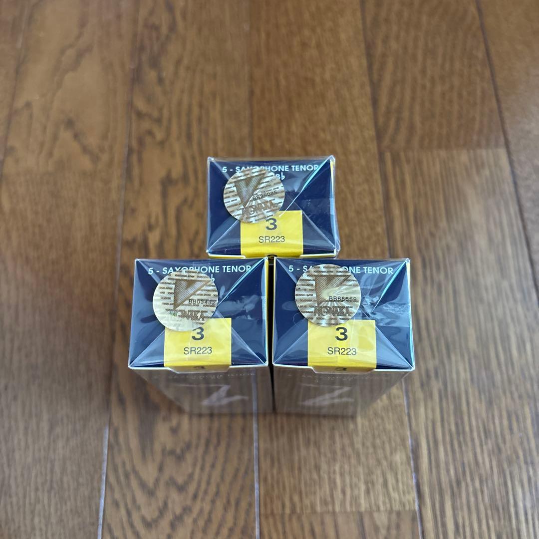 バンドレン テナーサックス リード 3 3箱