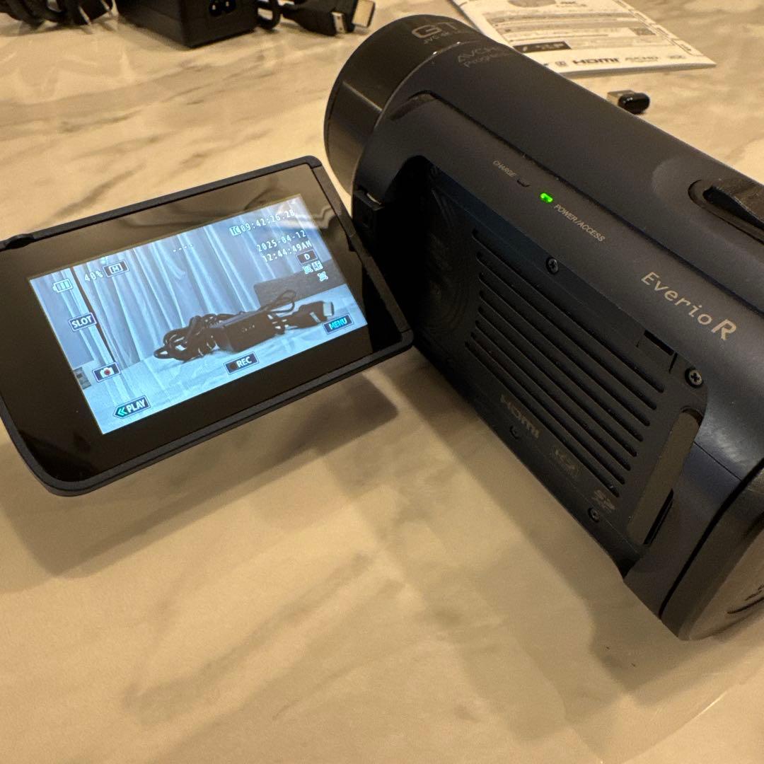 JVC ケンウッド EverioR GZ-RY980-A 4Kビデオカメラ 防水