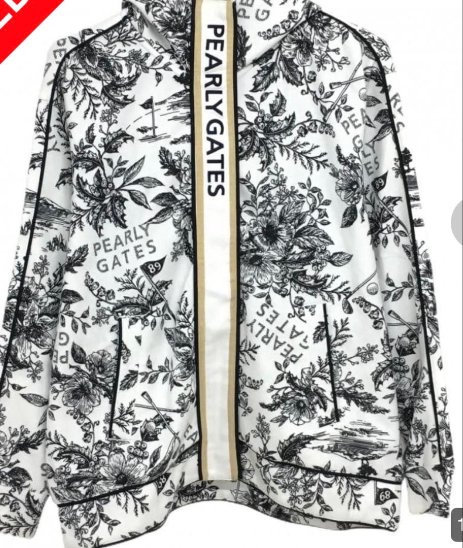PEARLY GATES 花柄ジャケット サイズ1