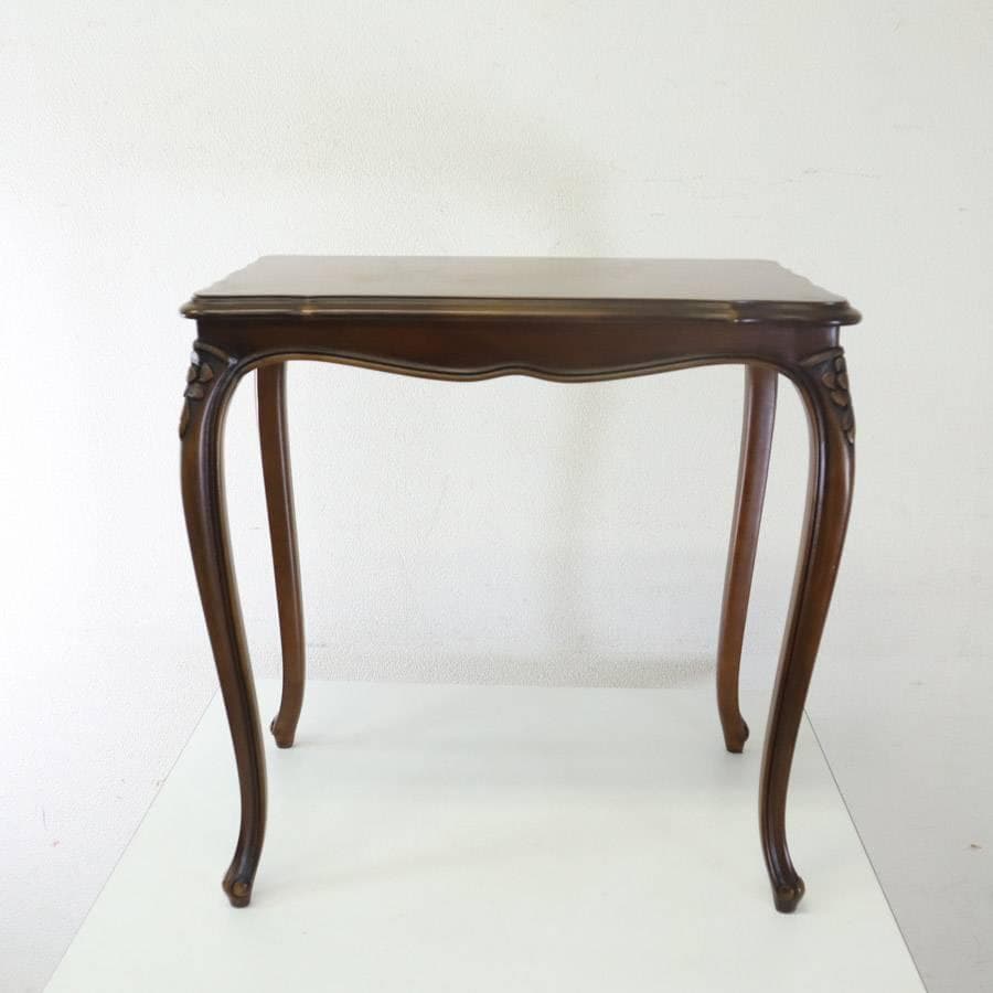 カリモク家具最高峰 ドマーニ ルイ15世 ネストテーブル 大 サイドテーブル