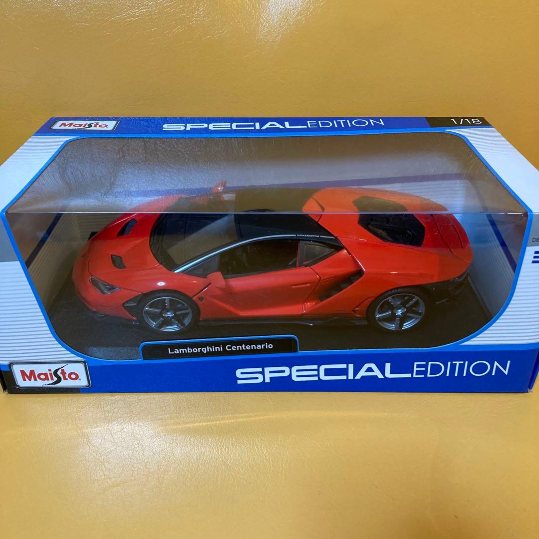 コンセプト企画 ブラーゴ、マイスト 1/18 限定ランボルギーニ 2台