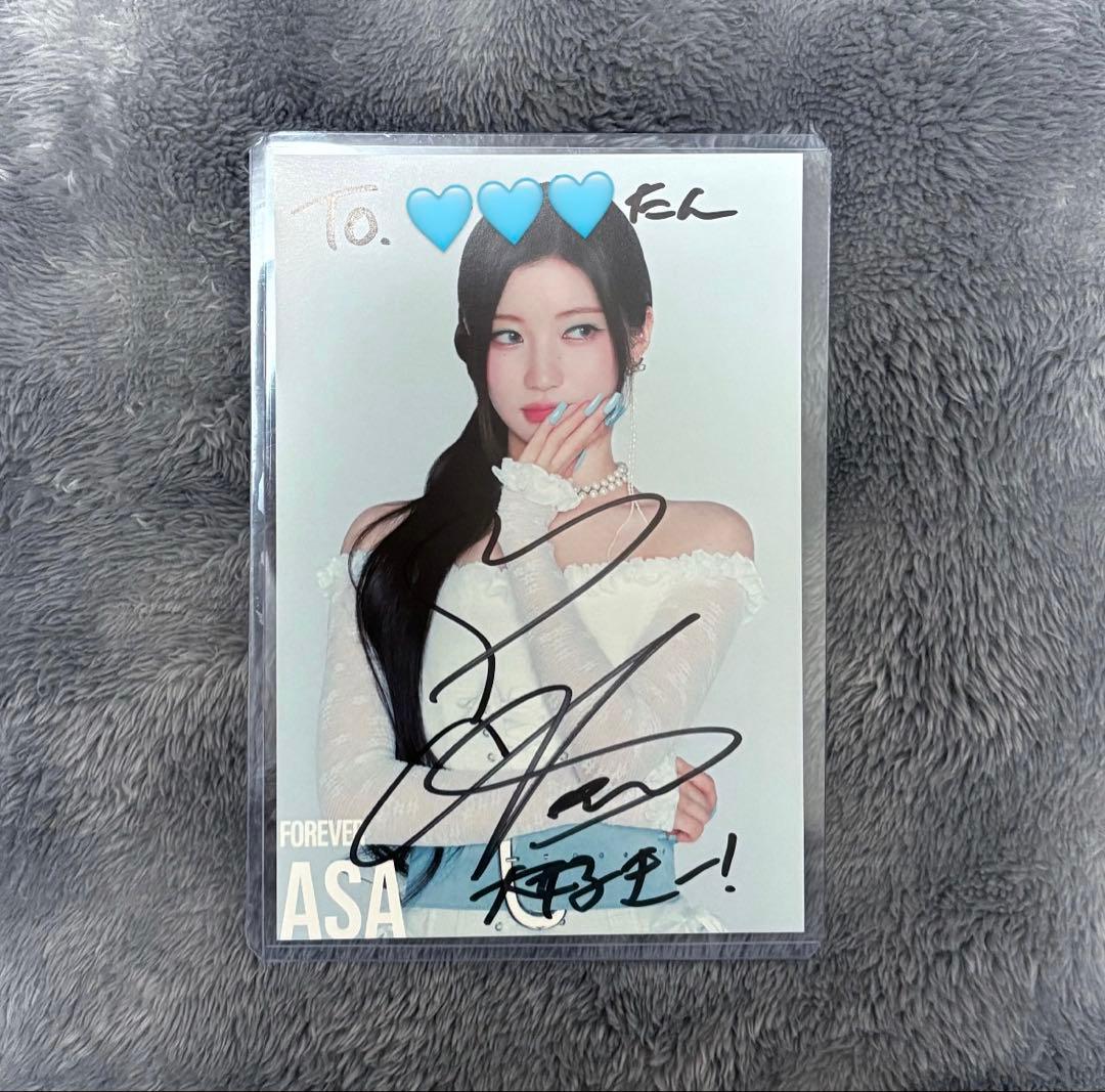 BABYMONSTER ベビモン アサ 直筆サイン