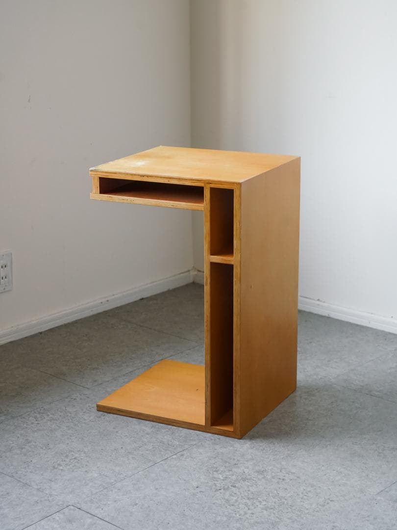 ヴィンテージ 木製テーブル/机 スツール 古道具 レトロモダン アノニマス