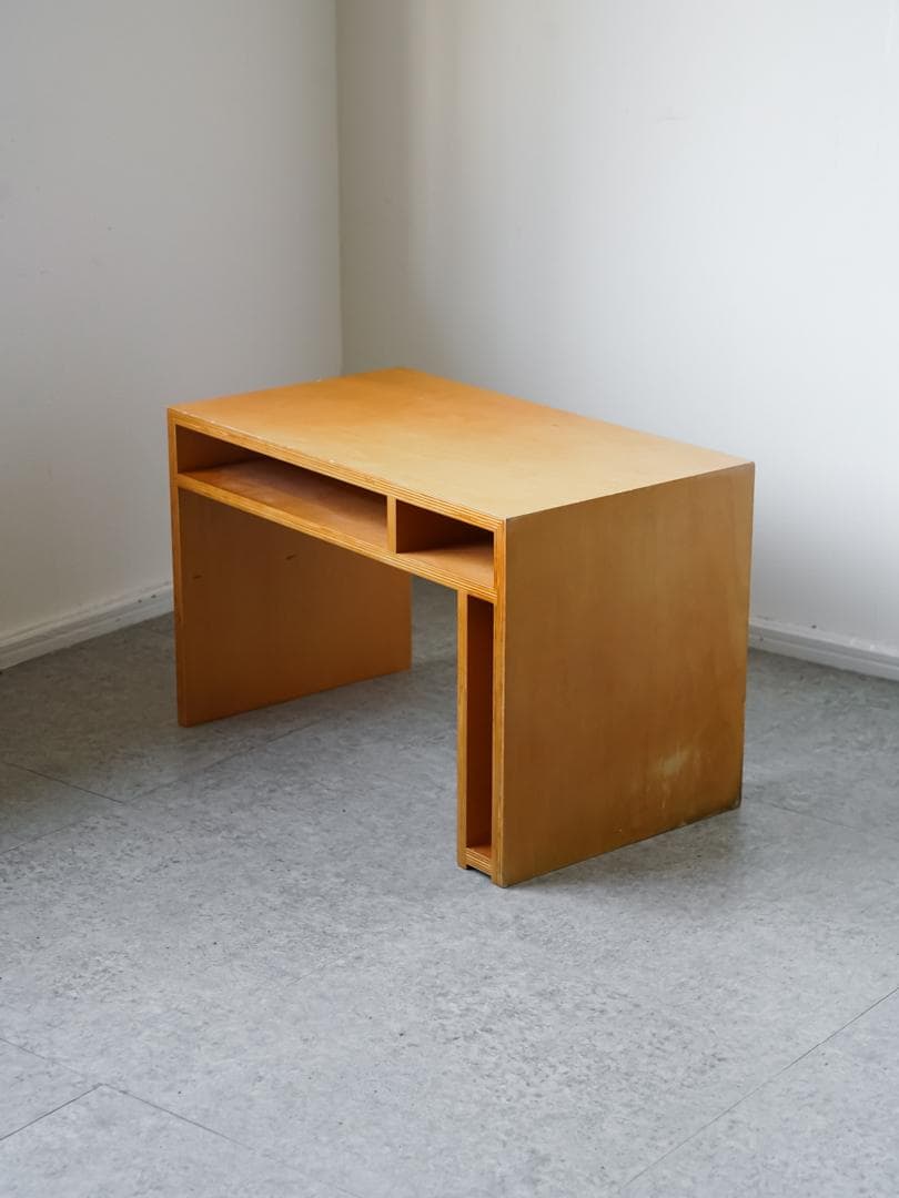 ヴィンテージ 木製テーブル/机 スツール 古道具 レトロモダン アノニマス