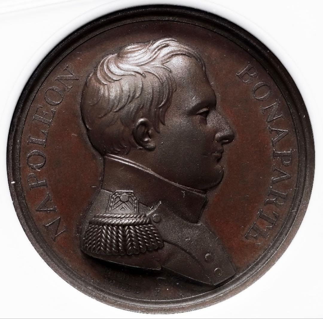 ナポレオン1世　生涯最終章　セントヘレナでの幽閉　ブロンズメダル