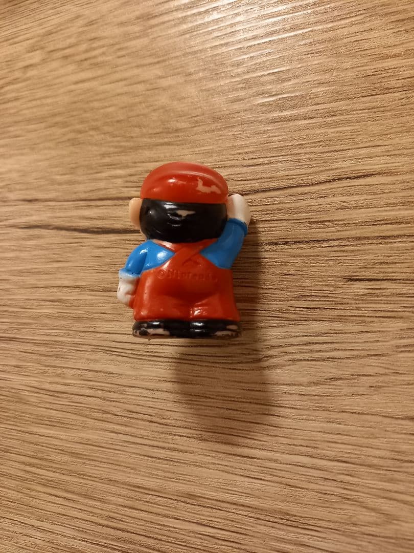 『希少レトロ』バンダイ　ハッスルマリオルイージー5体セット　ソフビ1986年食玩