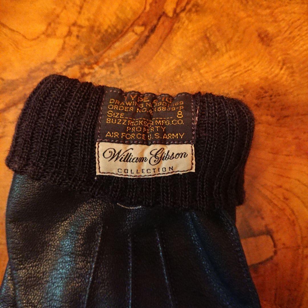 暖*部様 【William Gibson Aー10】レザー手袋 サイズ8
