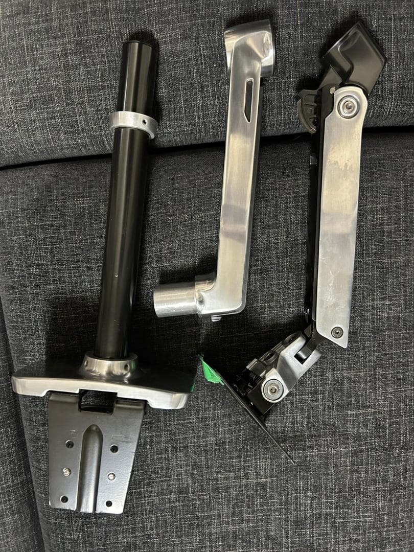 【エルゴトロン】モニターアーム　中古　長身ポール　ロングポール