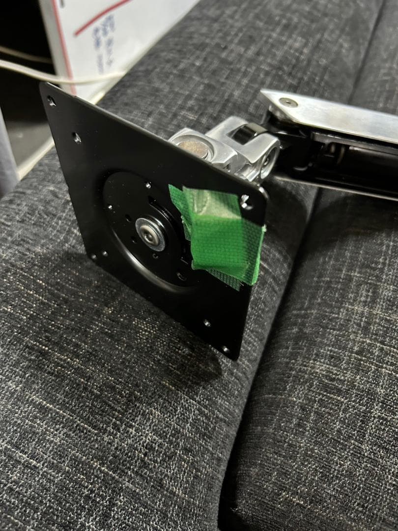 【エルゴトロン】モニターアーム　中古　長身ポール　ロングポール