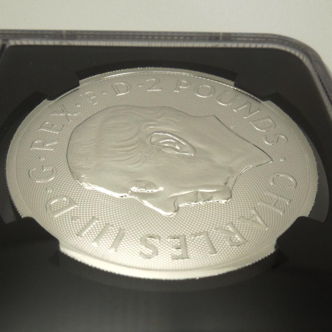 【英米友好】2025年 ブリタニア＆リバティ 銀貨 1オンス NGC MS70