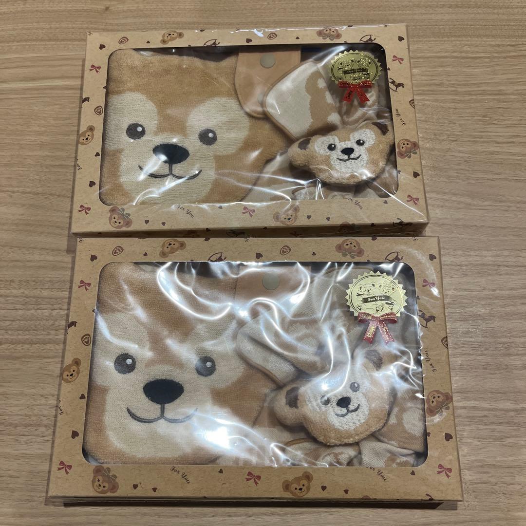 ダッフィー　ベビー　ギフト　セット　出産祝い　双子　二つセット　おそろい