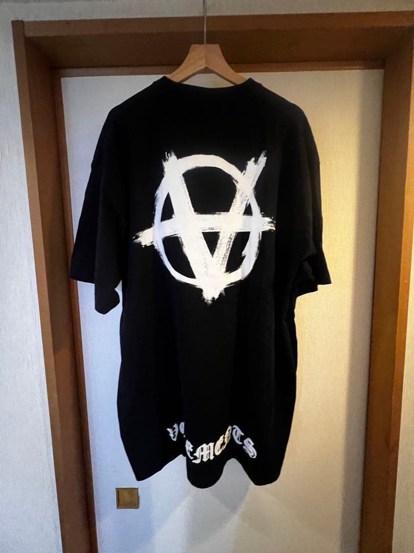 超美品 ヴェトモン アナーキー Tシャツ