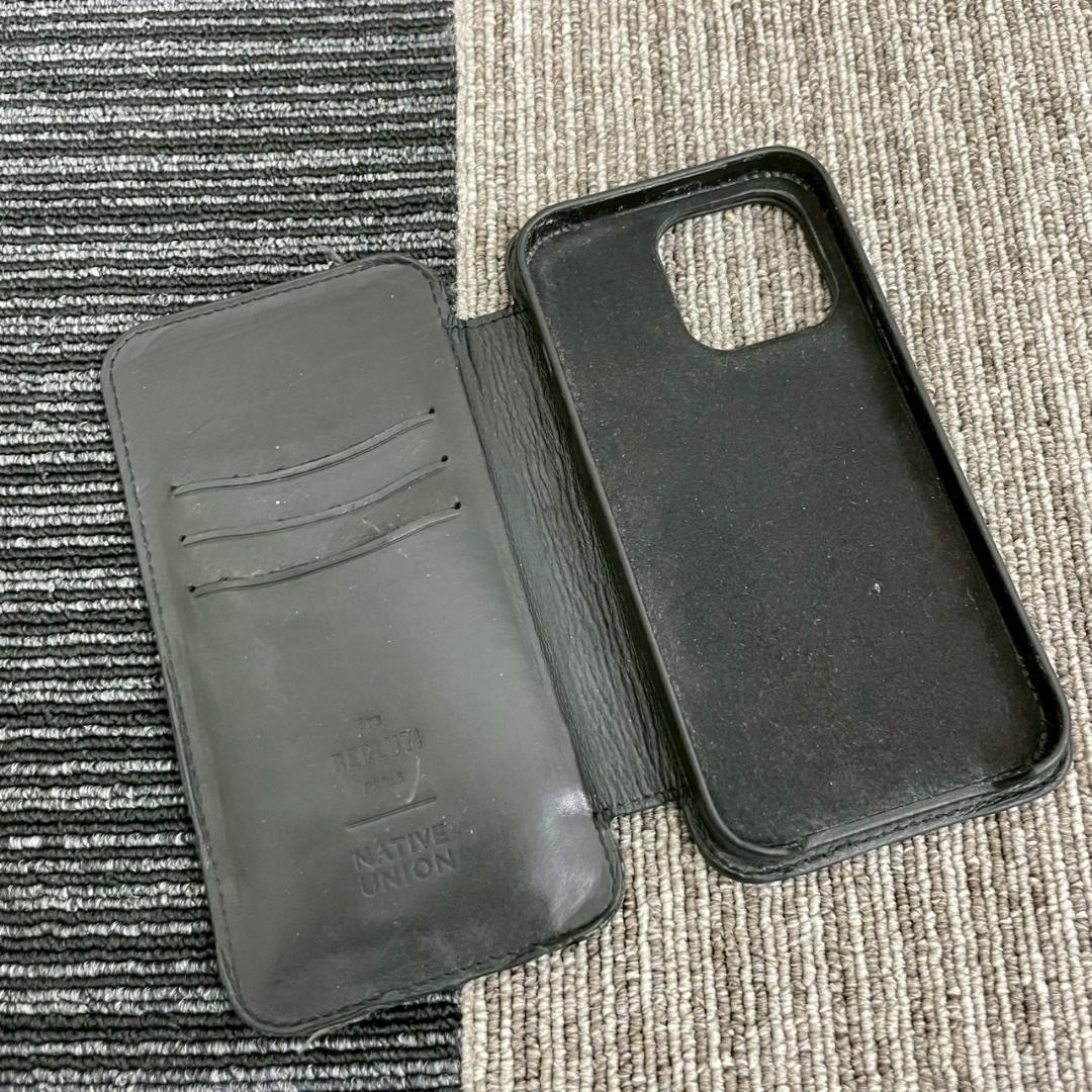 BERLUTI　ベルルッティ　iPhoneケース　手帳　カリグラフィー